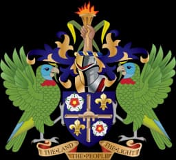 Saint Lucia Coat of Arms